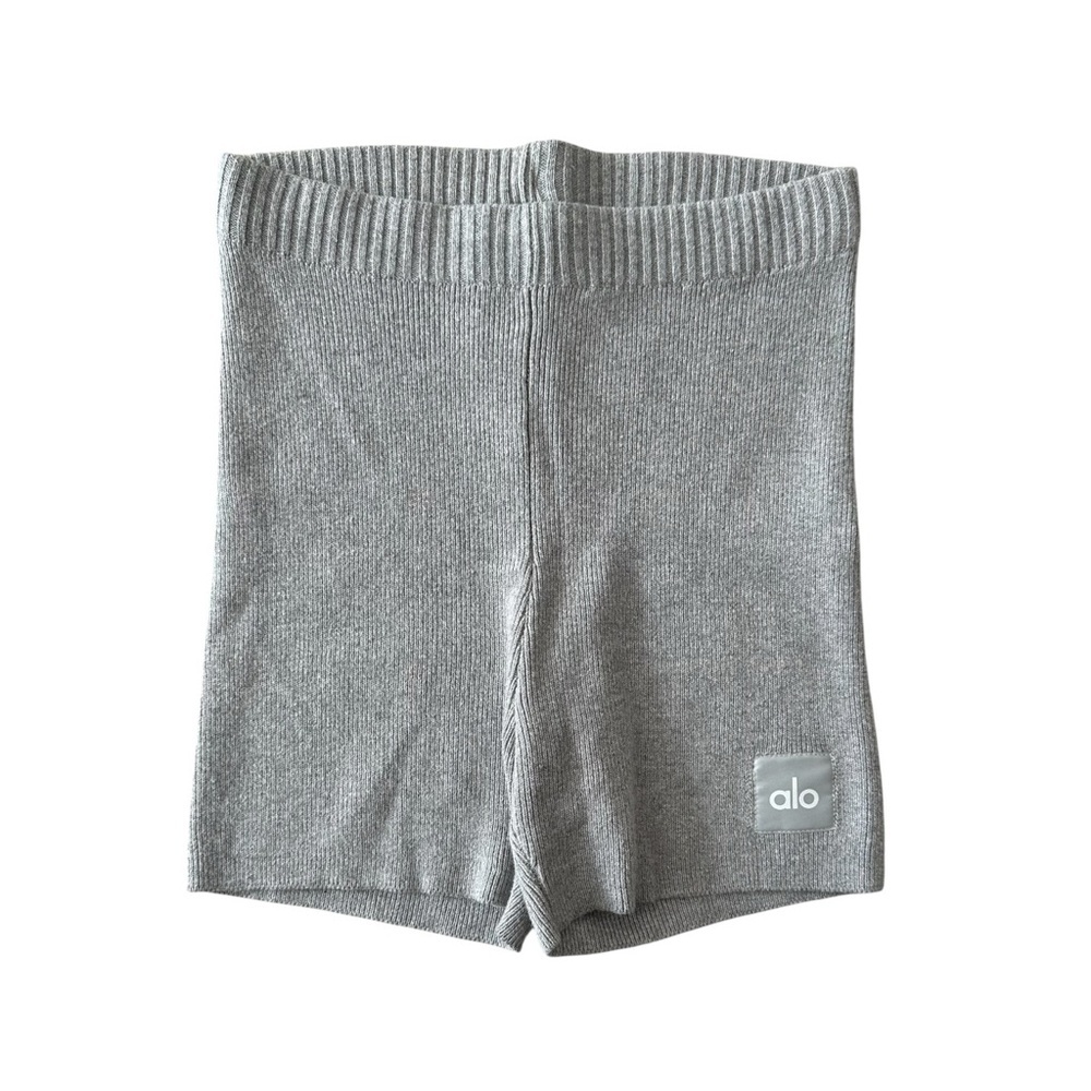 Alo Scholar Knit High Waist Shorts
